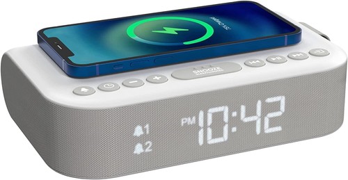 Bedside dual alarm - dual, clock
