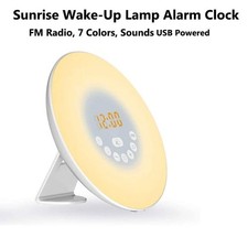 Sunrise Wake-Up Lamp Alarm