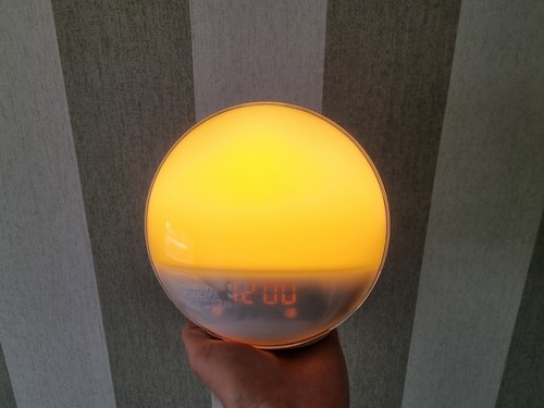 Wake light alarm clock - wake, up