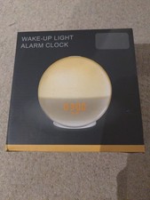 Wake up light alarm clock