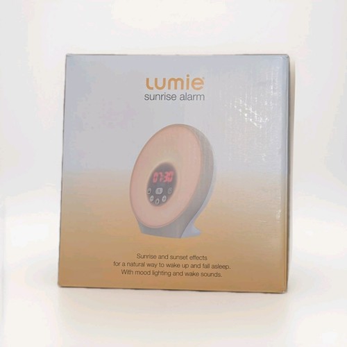 Lumie sunrise alarm clock - sunrise,