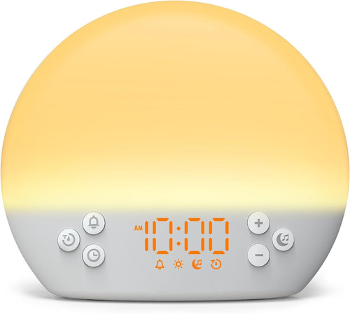 Sunrise alarm clock wake - alarm,