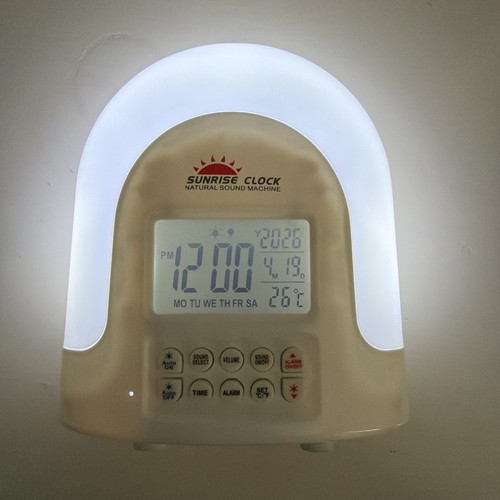 Sunrise led alarm clock - led, 10
