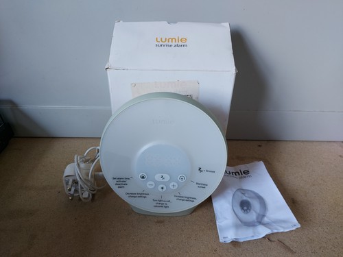 Lumie sunrise alarm - lumie, clock