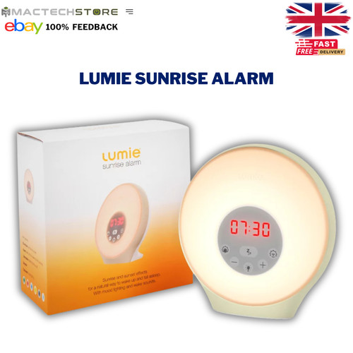 Lumie sunrise alarm clock - sunrise,